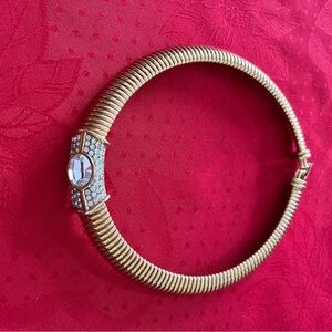 Elegant Gold and Silver Bracelet